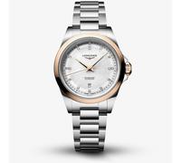 Longines Ladies Conquest Two Tone Mother Of Pearl Dial Watch L3.320.5.87.6