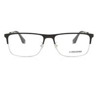 Longines LG5005-H Men's Glasses, Black, Size 56