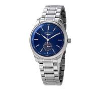 Longines Mens Silver L29194926 Master Collection Moonphase Stainless Steel Automatic Watch