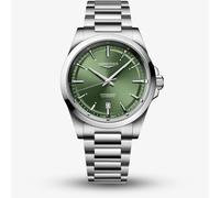 Longines Mens Conquest Automatic Green Dial Stainless Steel Bracelet Watch L3.830.4.02.6
