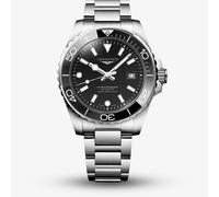 Longines Mens Hydroconquest Automatic 42mm Black Dial Watch L3.788.4.56.6