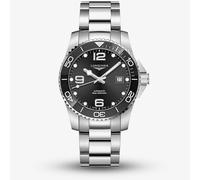 Longines orologio Hydroconquest ghiera Ceramica 41mm automatico Nero L3.781.4.56.6