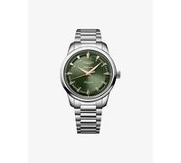 Longines Mens Longines L1.650.4.02.6 Conquest Heritage Stainless-Steel Automatic Watch Stainless Steel 1 Size