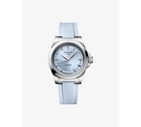 Longines Mens Longines L3.430.4.92.9 Conquest Stainless-Steel Rubber Strap 34mm Automatic Watch Stainless Steel 1 Size