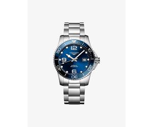 Longines Mens Longines L3.781.4.96.6 Hydroconquest 41mm Stainless-Steel Automatic Watch Stainless Steel 1 Size