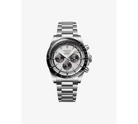 Longines Mens Longines L3.835.4.72.6 Conquest Chronograph Ceramic Bezel Stainless-Steel Automatic Watch Stainless Steel 1 Size