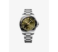 Longines Mens Longines L3.890.4.06.6 Hydroconquest Gmt 43mm Ceramic Bezel Stainless-Steel Automatic Watch Stainless Steel 1 Size