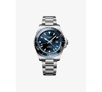 Longines Mens Longines L3.890.4.96.6 Hydroconquest Gmt Ceramic Bezel Stainless-Steel Automatic Watch Stainless Steel 1 Size