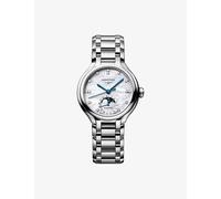 Longines Primaluna Moonphase Diamond Stainless Steel Bracelet Watch