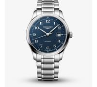 Longines Mens Master Collection Blue Dial Bracelet Watch L2.950.4.93.6