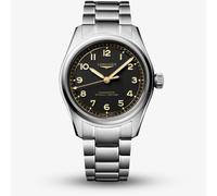 Longines Mens Spirit Pilot Stainless Steel Bracelet Watch L3.809.4.53.6