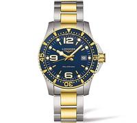 Longines Orologio HydroConquest 41 mm blu Acciaio finitura PVD oro Giallo quarzo L3.740.3.96.7