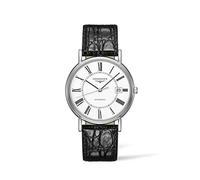 Longines orologio Présence 38.5mm bianco acciaio uomo automatico L4.921.4.11.2