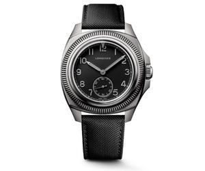 Longines Pilot Majetek Black Technical Fabric Strap Pioneer Edition Watch