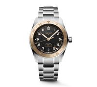 Longines Spirit Zulu Time 18ct Rose Gold & Stainless Steel Watch
