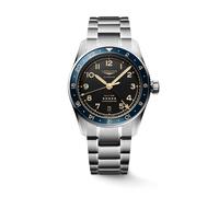 Longines Spirit Zulu Time Blue Ceramic & Stainless Steel Watch
