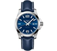 Longines Watch Conquest Mens - Blue LNG-1591