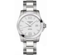 Longines Watch Conquest Mens - Silver LNG-604