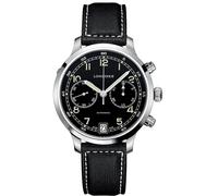 Longines Watch Heritage Military 1938 Mens - Black LNG-757