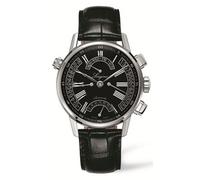 Longines Watch Heritage Retrograde Mens - Black LNG-673