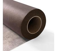 Longing Home Table Runner, 0.3 x 50 m, Brown, Disposable Non-Woven Fabric-Like Tablecloth Roll, Wedding, Birthday, Party, Decoration