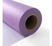 Longing Home Table Runner, 0.3 x 50 m, Light Purple, Disposable Non-Woven Fabric-Like Tablecloth Roll, Wedding, Birthday, Party, Decoration