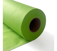 Longing Home Table Runner, Table Runner, 0.3 x 25 m, 30 g/m², Green, Disposable Non-Woven Fabric-Like Tablecloth Roll, Wedding, Birthday, Party, Decoration