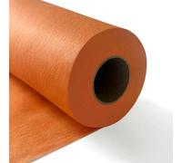 Longing Home Table Runner, Table Runner, 0.3 x 25 m, 30 g/m², Orange, Disposable Non-Woven Fabric-Like Tablecloth Roll, Wedding, Birthday, Party, Decoration