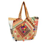 LONGING TO BUY Ladies Embroidered Patch with Real Banjara Bag (Multicolor) Western Multicolor
