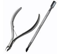 Longivia® Professional Cuticle Cutters Stainless Steel Pedicure and Manicure Clippers Dead Skin Remover Feet and Hands for Ingrown Nails Precision Nail Nippers for Men and Women