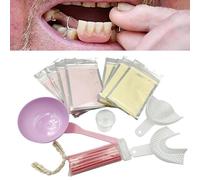 Longkason Fake Teeth-DIY Dentures-Customizable Denture Solution for Fixing the Missing and Broken Tooth,Create Your Perfect Smile at Home
