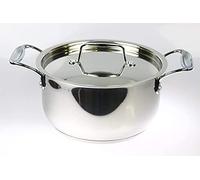 Longlife Cookware Mastercook Stainless Steel Casserole Heavy Duty Capsule Bottom (22cm / 4.2 Litres)