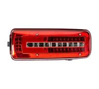 LONGLING Driver Right Side Full LED Tail Light Rear Lamp 24V with Reverse Buzzer Alarm for DAF Truck XF CF LF XG XD