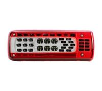 LONGLING Driver Right Side Full LED Tail Light Rear Lamp 24V with Reverse Buzzer Alarm for VOLVO Truck FH FM FL FMX Renault truck T K C Range