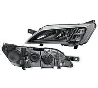 LONGLING Passenger Left Side N/S Headlight Head Lamp Light Black Strip with Led DRL Day Time Running Light for Vauxhall Movano 22-24 Citroen Relay Peugeot Boxer Fiat Ducato 2014-2024