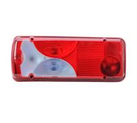 LONGLING Passenger Left Side N/S Tail Light Rear Lamp 24V with Number Plate Light for MAN Truck TGX TGS TGM TGL TGA