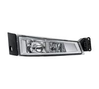 LONGLING Replacement Driver Right Side O/S Fog Light Lamp Chrome Strip with Spot Light for 2012-2020 Volvo Truck FH FM Version 4