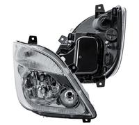 LONGLING Replacement Driver Right Side O/S Headlight Head Lamp Electric Adjustment No Fog Light for Mercedes Sprinter 906 2006-2013
