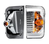 LONGLING Replacement Driver Right Side O/S Wing Mirror Indicator Blinker Turn Signal Light Lamp Amber Fit Twist W5W Bulb for Fiat Ducato Citroen Relay Peugeot Boxer Vauxhall Movano 2006-2025
