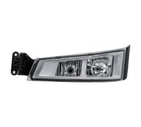 LONGLING Replacement Passenger Left Side N/S Fog Light Lamp Chrome Strip with Spot Light for 2012-2020 Volvo Truck FH FM Version 4