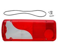 LONGLING Replacement Passenger Left Side N/S Tail Light Lamp Lens with Seal and Screw For Mercedes Sprinter 906 907 910 VW Crafter 06-17 Tipper Pickup Truck Lorry Chassis Scania Truck