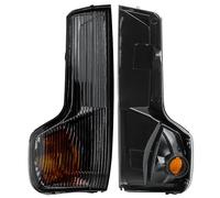 LONGLING Replacement Passenger Left Side N/S Wing Mirror Indicator Blinker Turn Signal Light Lamp Gray Lens for Iveco Daily 2014-2025