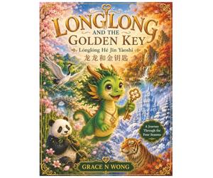 LONGLONG AND THE GOLDEN KEY: An English-Mandarin Children's Book| A Bilingual Story Book To Learn Chinese For Kids| Written In Simplified Chinese, Pinyin And English {ChinaStories}
