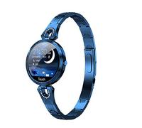 LONGLU Smartwatch for Women, Smart Watch Compatible for iOS Android iPhone Samsung Phones. Fitness Tracker with Heart Rate Blood Pressure Waterproof Bluetooth Pedometer Sleep Activity Tracker (Blue)