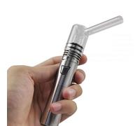 Longmada Motar Stick Wax Vape Pen Kit with Quartz Coil-less Dab Glass Atomizer & 1300mAh Trunk 100W 510 Thread Preheat Battery Herbal Vaper Concentrate Vaporizer -No Nicotine (Full Kit)