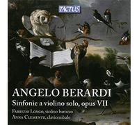 Longo:Clemente - Berardi: Sinfonie For Violin Book I Opus 7 [Fabrizio Longo, Anna Clemente] [Tactus: TC 630201]