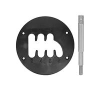 LONGONGAN Shifter Plate Mod for Thrustmaster TH8A, Professional Short Shifter Mid Plate Mod with 95mm Lever, ABS Material Upgrade Kit for Racing Simulation, Enhanced Gear Shift Feel and Dura