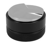 LONGONGAN Stainless Steel Coffee Distributor with 3 Blade Base, Coffee Leveler and Powder Press Tool, Uniform Tamping Design for Espresso Making, Modern Minimalist Tamper for Home (51MM)