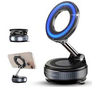 LONGQUAN Upgraded Vacuum Magnetic Mobile Phone Holder, 360 Degree Adjustable, Suitable for Magsafe