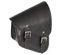Longride Swingarm Bag, Cowhide SOLO HD SPORTSTER MODELS